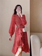 2022恋语随风春装连衣裙，女装连衣裙，恋语随风(7F)