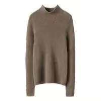 2025年秋季羊绒抽条打底半高领冬季保暖修身打底毛衣套头羊绒衫，女装羊绒衫，温达纯山羊绒