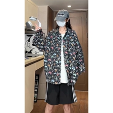 现货CS10051-特批40无差控78新款长袖重工艺流苏蝴蝶情侣花衬衫，男装衬衫，电商A059
