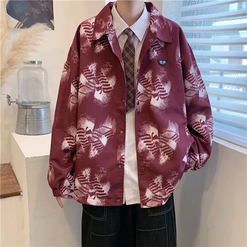 潮流夹克潮男春季夹克JK6516P46图片