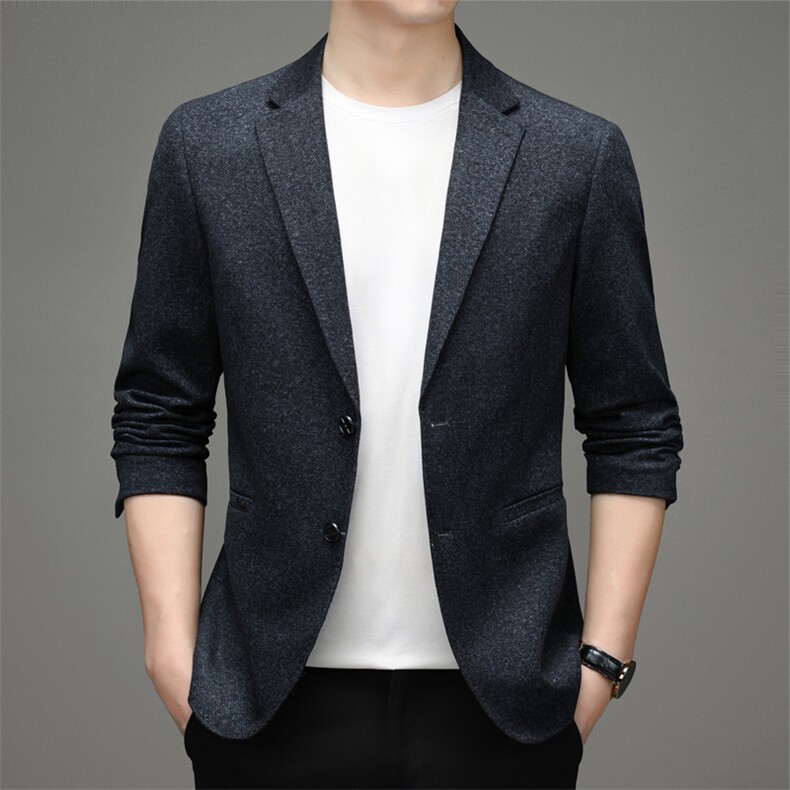 21新款男装商务休闲西服纯色单西外套男上衣宽松外套HBDH906-P165，男装西服，电商B212（原钱塘6029）
