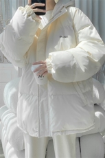 MY6139/P110冬季连帽宽松刺绣摇粒绒棉衣男大码面包服棉袄外套男，男装棉衣，电商A141