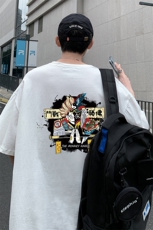 DX17016-P20纯棉短袖t恤男大码半袖打底衫宽松体恤衫港风，男装T恤，电商A040
