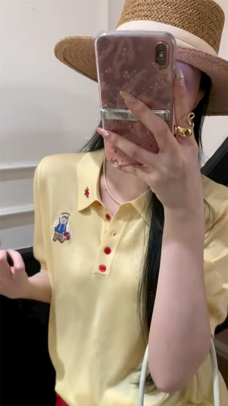 2025年秋季新款女士花朵刺绣百搭针织衫,针织衫/毛衣,沐策羊绒