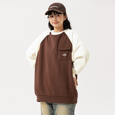 2026春季新款男装日系潮牌宽松拼色卫衣开衫休闲外套WY572-F76，女装短外套，电商A101（原外27）