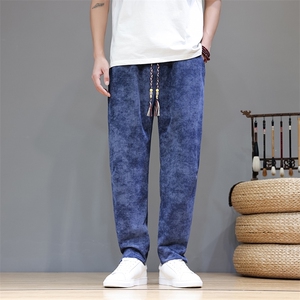 风 秋冬灯芯绒炒色哈伦裤男休闲裤 xz815-8626p55图片