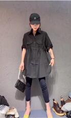 现货欧货同款衬衣可带披肩，女装，蜜思优沫