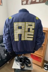 刺绣字母飞行夹克加棉棉服外套夹克JK971特P67棉服JK972特P77，男装夹克，星座908-1