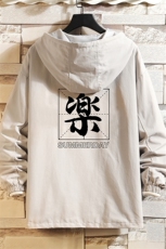 JK41197-P85加棉款-P115纯棉连帽夹克男士大码工装夹克男砖墙，男装夹克，电商A040A