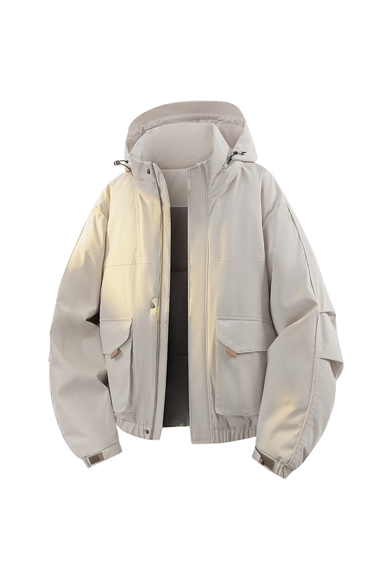 立体新款冬大码羽绒棉服棉袄连帽工装韩版宽松外套A436-2533-P98,男装棉衣,电商A436