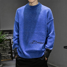 2021秋冬季圆领毛衣男士保暖打底针织衫潮牌DS513T，男装针织衫/毛衣，电商A102