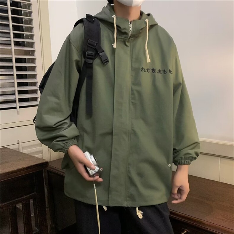 春秋炸街翻领休闲夹克外套男韩版宽松秋装棒球服上衣W5064-P41,男装夹克,星座512-2