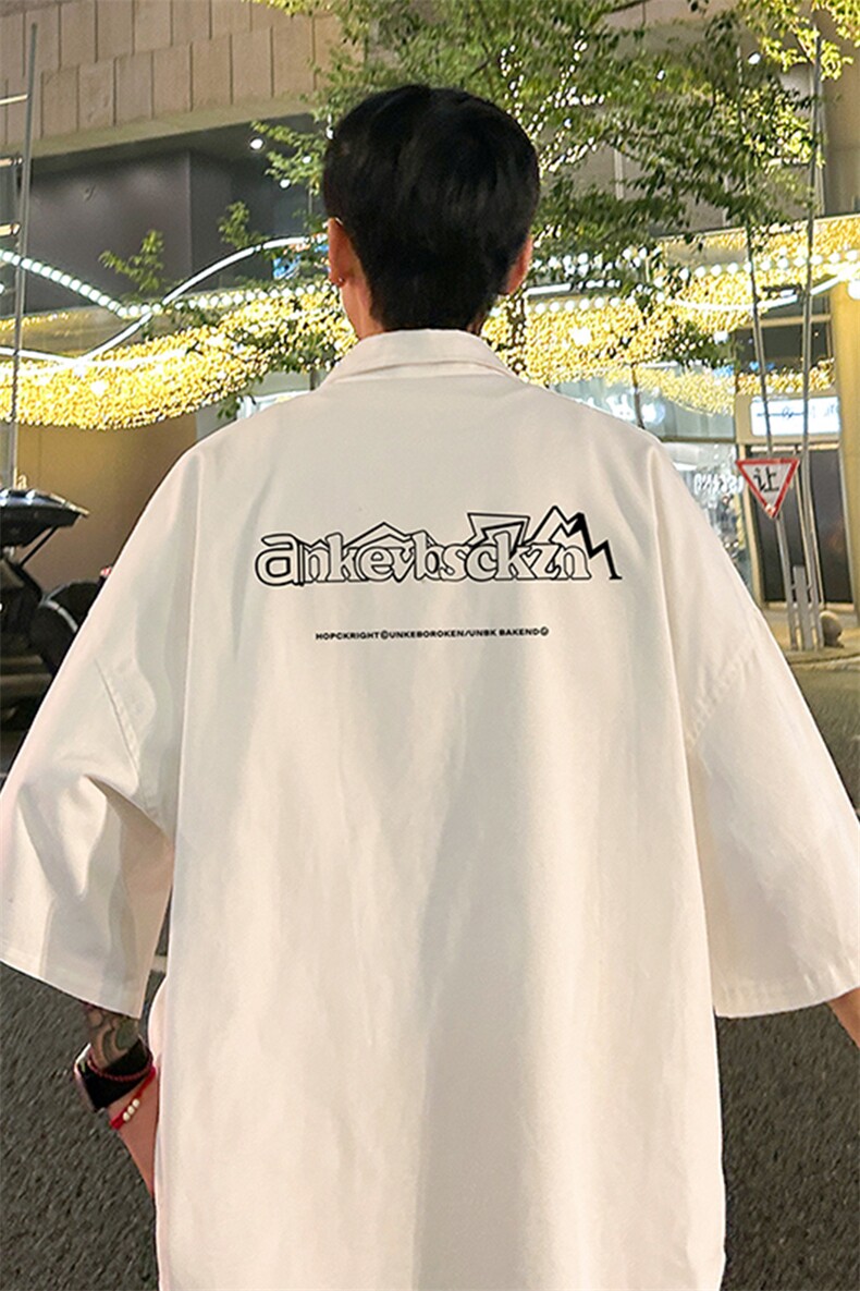 量大优供视频冰丝短袖衬衫男DS187-特P25,男装衬衫,电商B367