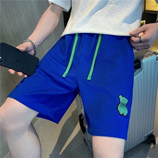 312A-2222-P4522夏季男士高级感短裤休闲运动五分裤沙滩裤A，男装牛仔裤，星座312A-5