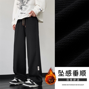秋冬季时尚百搭保暖加绒加厚直筒休闲长裤男K933特批32加绒特批42图片