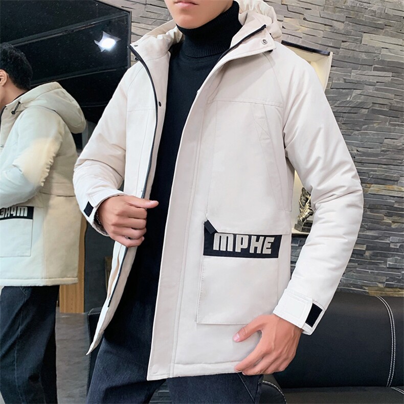 男士休闲连帽加厚保暖棉衣外套棉服棉袄冬季防寒开衫男装M992,男装棉衣,电商B226-2（原B217-2）