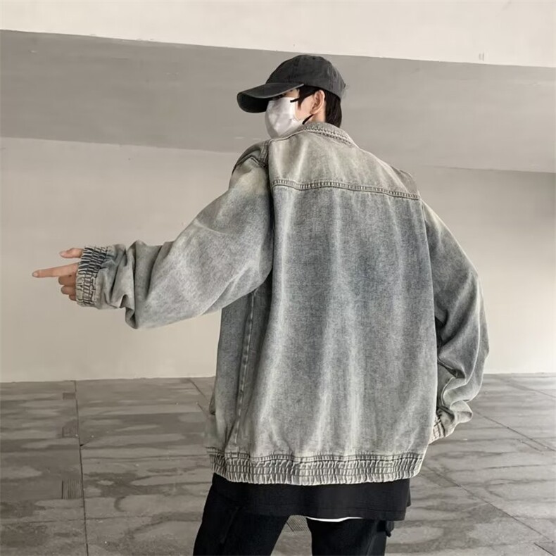秋季青春流行男夹克文艺潮外套J2045P68,男装夹克,星座1116-2