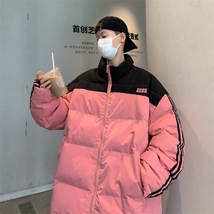2024美式复古日系cityboy棉服外套冬季宽松潮立领棉衣MF096-P95图片