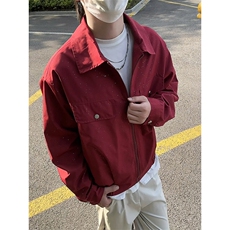 模特-美式复古百搭工装飞行夹克男9012-P68，男装夹克，电商B380（原B361）