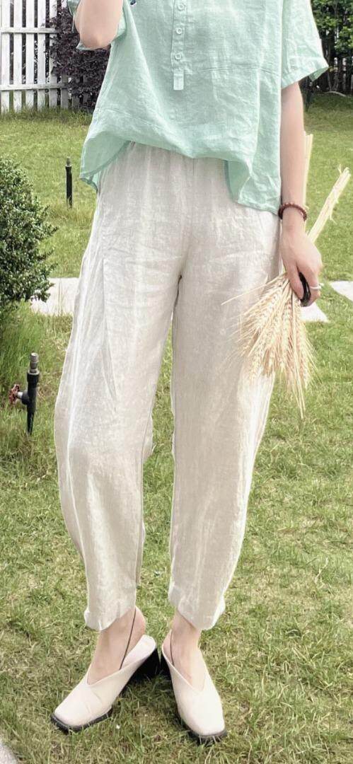 纯苎连衣裙小衫裤子裙子衬衣 时尚风 风淑女风休闲风，女装连衣裙，川哲