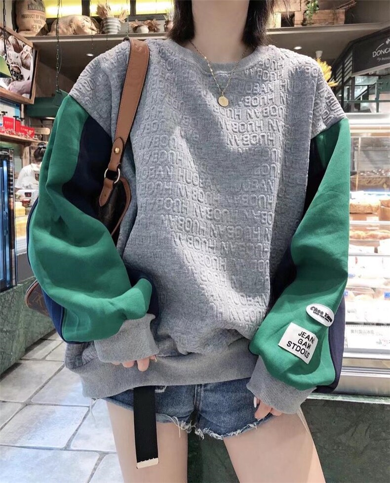 韩系卫衣，女装卫衣/绒衫，一杭