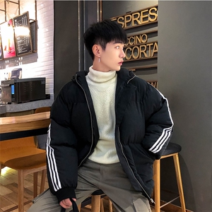 2021面包服男短款棉衣男港风棉袄男棉服男外套 1304-1-P60图片