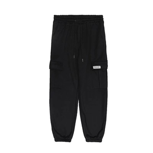 港风ins运动裤男宽松束脚情侣卫裤秋冬季休闲长裤8631-p35 加绒40图片