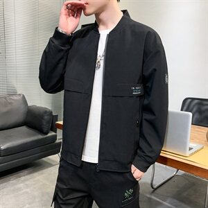 数据好高品质秋装青春版男装棒球领休闲夹克时尚男外套B301