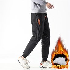 冬季保暖白鸭绒可推卸内胆大码羽绒裤光版纯色A406Y6659P115，男装棉裤，星座309（原A406）