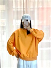 小月亮复合牛奶丝卫衣经典款，女装卫衣/绒衫，著朴