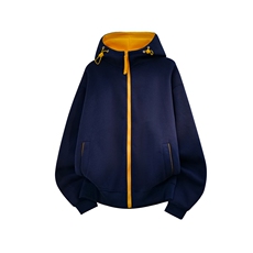 全棉380克拉链开衫卫衣撞色连帽外套男AH947-特P48不议价，女装短外套，星座610B-1