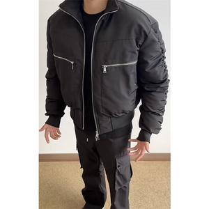 网图 BOMBER弯道廓形棉服短款棉衣DY2478-P110  夹克DY2476-P90图片