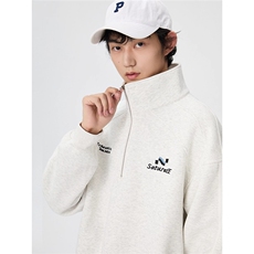 1506-1/WY34R1/P54重磅半拉链卫衣男男款秋冬加绒加厚男士，男装卫衣，星座1506-1