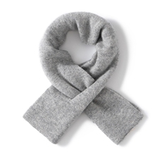 2025时尚百搭休闲撞色穿孔小围巾，围巾，暖思纯羊绒