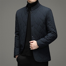 2023冬季新款中年男士立领棉衣爸爸装棉服厚款保暖休闲外套，男装棉衣，电商B212（原钱塘6029）