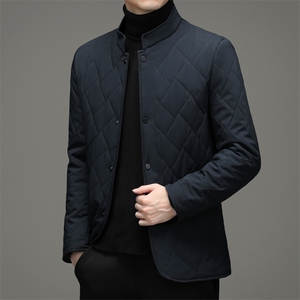 2023冬季新款中年男士立领棉衣爸爸装棉服厚款保暖休闲外套图片
