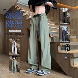 休闲裤，抖音得物现货，可送样，A061-AX01220-特批35-模特图图片