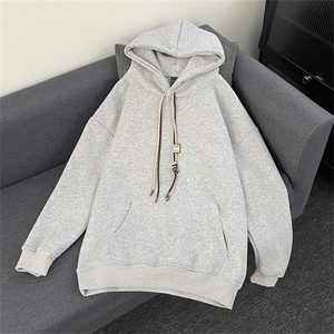 2025新款美式重磅连帽套头卫衣宽松外贸运动衫班服现货W8549-P47图片