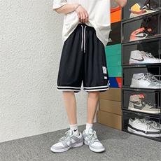 ！2024夏季新款男士百搭冰丝短裤宽松五分裤A161-D810-P25，男装休闲裤，电商A161-2