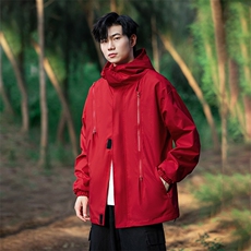 春季现货中性风户外夹克男冲锋衣外套618A-8008-P68控88，男装夹克，星座914-4