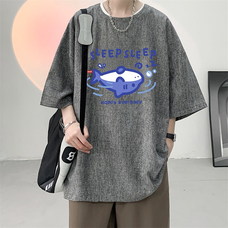 风复古亚麻短袖男棉麻t恤男半袖ZT71453-P35,男装T恤,电商A040