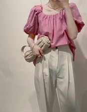 卷边直筒裤，其它，驿谷