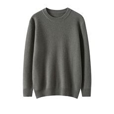 2025年秋季新款百搭七针正反针套头衫，男装羊绒套衫，榆莲羊绒