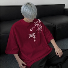 酒红色