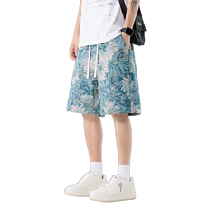 K208-P32控49新款现货夏季提花男士休闲裤，男装休闲裤，星座209-1
