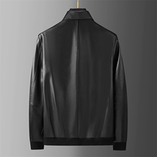 秋冬新款立领皮衣男士皮夹克机车皮衣男皮外套MSNABST-88111-P710，男装皮衣，电商B212（原钱塘6029）