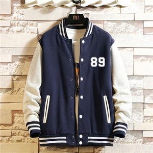 2025秋季新款棒球服日系大码潮流开衫卫衣XZ102A-4-Q8974-P55图片