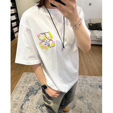 原版前后刺绣纯棉短袖ZX0258-特批35，男装T恤，星座313A(原308A-2)