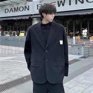 高品质休闲西装外套男学生小西服上衣大码外套XF100图片