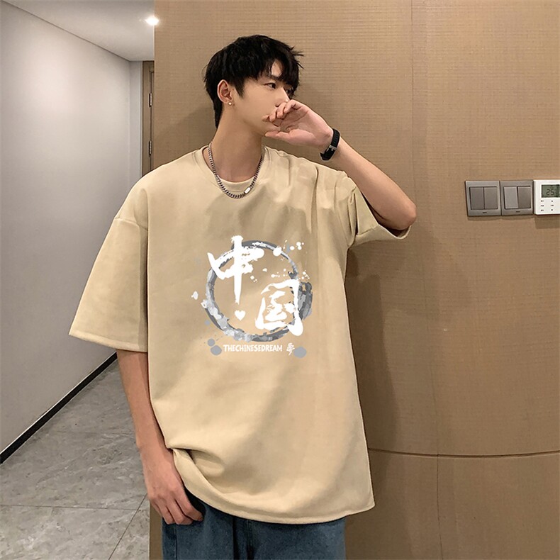 麂皮绒短袖t恤男大码半袖男JD82134-P25,男装T恤,电商A040